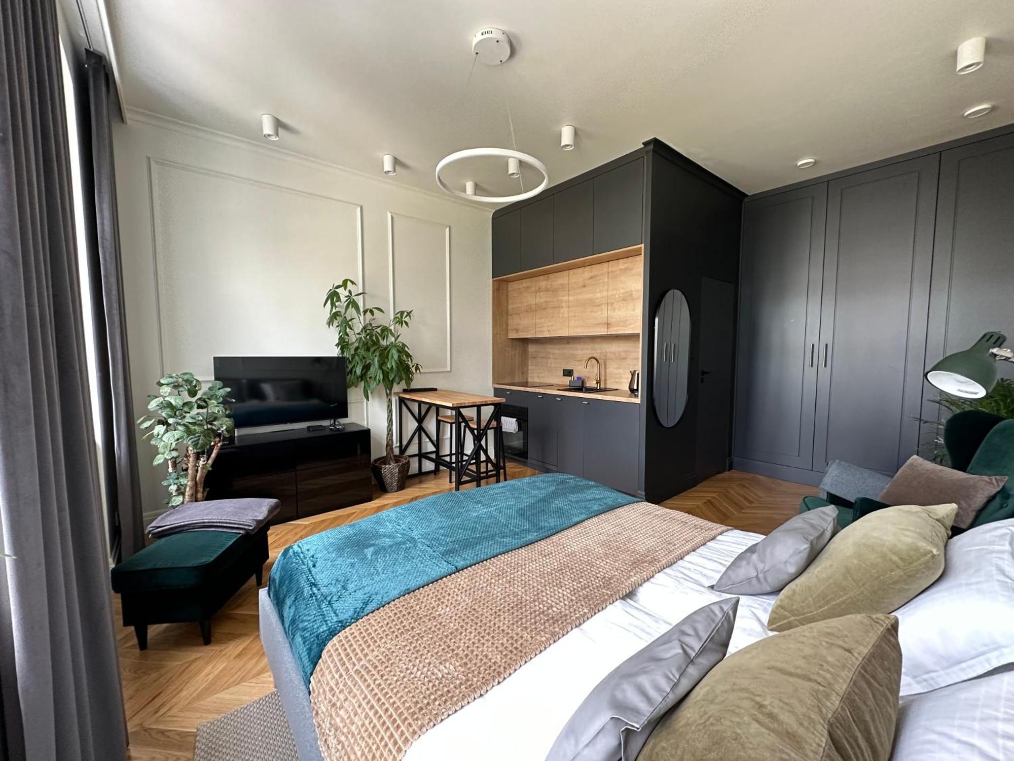 Apartament Grafitowy Leilighet Poznań Eksteriør bilde